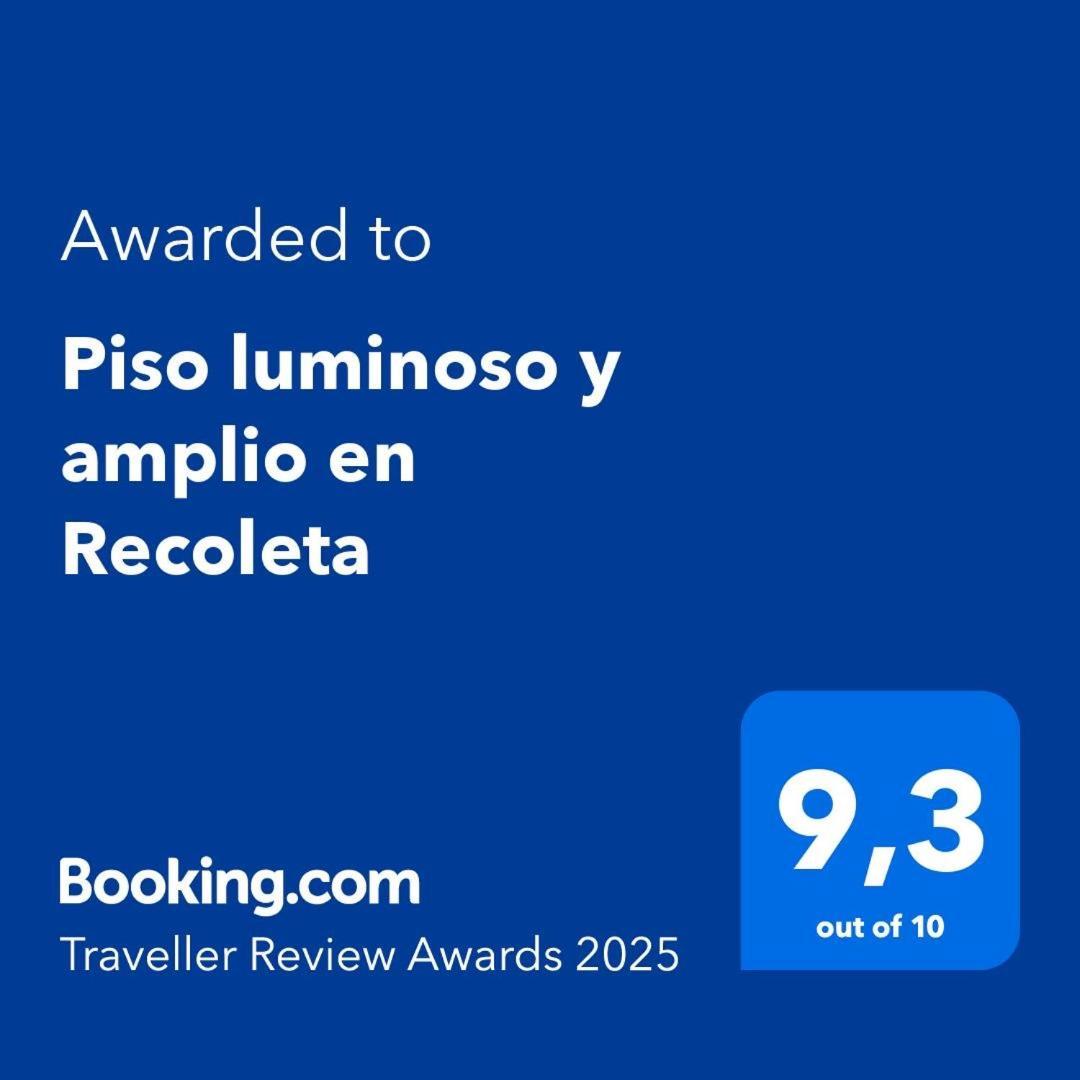 Piso Luminoso Y Amplio En Recoleta * Buenos Aires